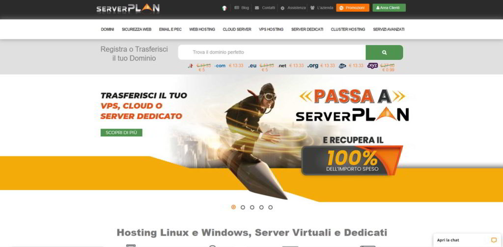 ServerPlan - Hosting Italiano